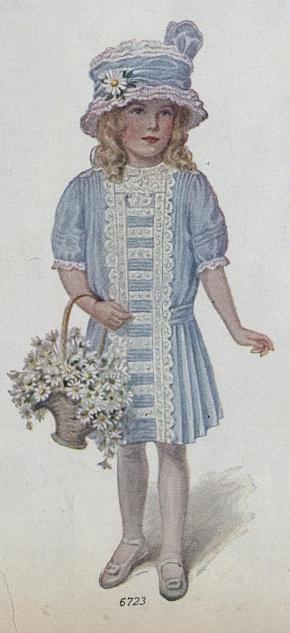 Hundred year old flower girl dress