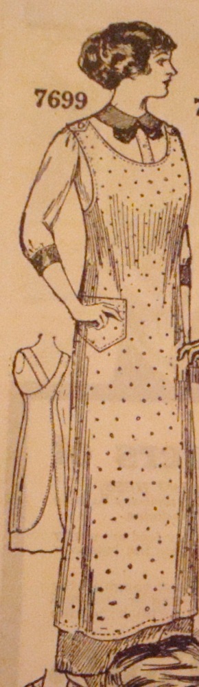 dress with apron
